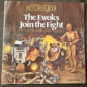 Return of the Jedi Ewoks Join the Fight Star Wars Vintage Paperback Book 1983